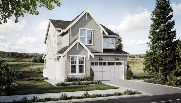 image of small traditional house plan 12421