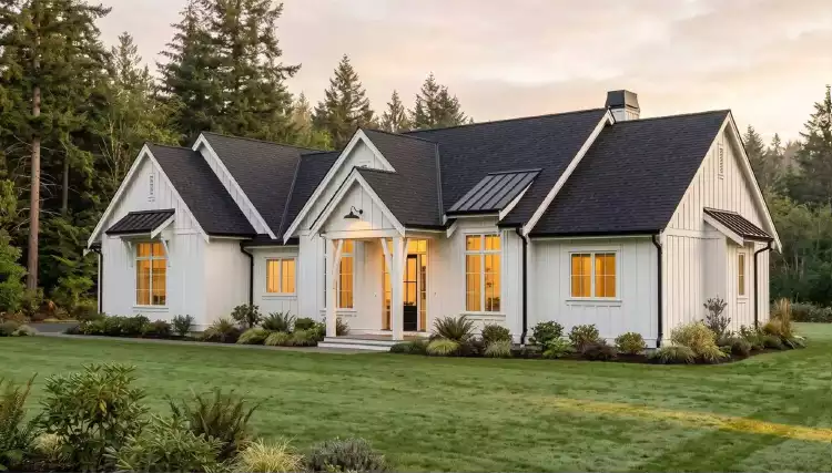 image of farmhouse plan 12748