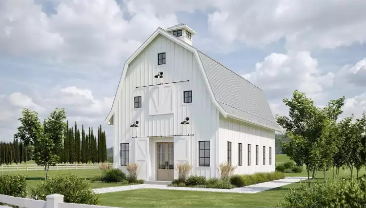 image of barndominium house plan 12793