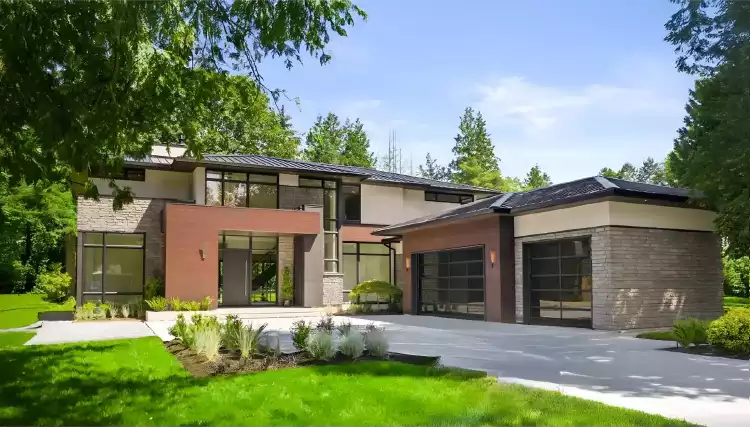 image of modern house plan 6600