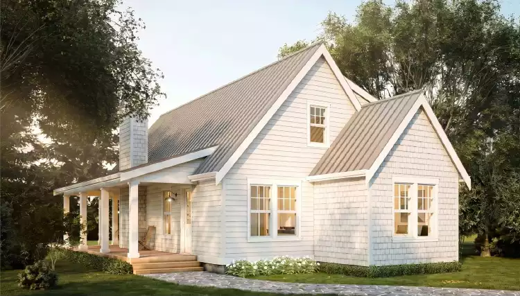 image of 2 bedroom house plan 8065