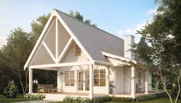 image of small house plan 8065