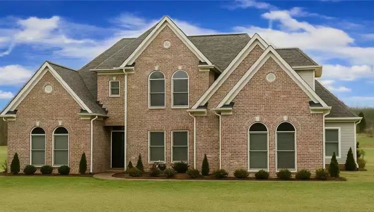 image of french country house plan 8154