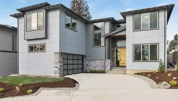 image of 2 story contemporary house plan 1593