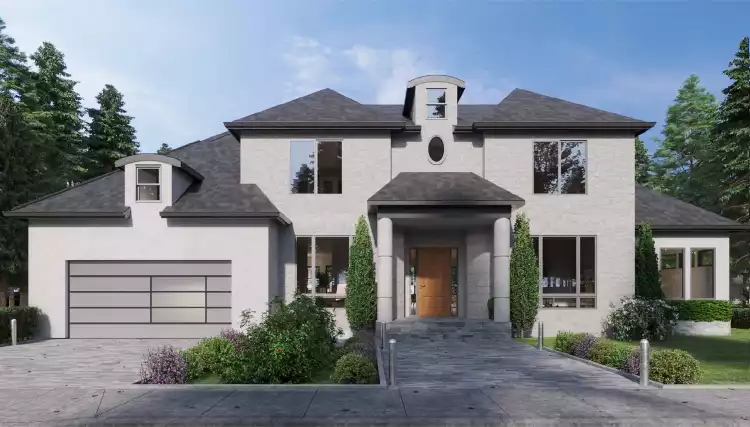 image of canadian house plan 6658