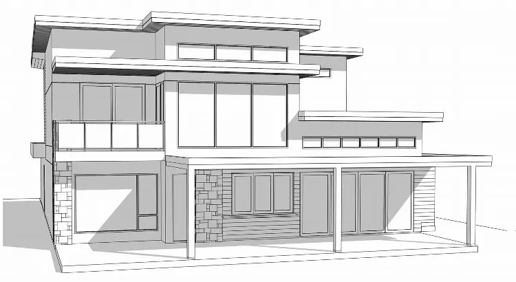 Simple House Drawing - How to Draw A House-saigonsouth.com.vn