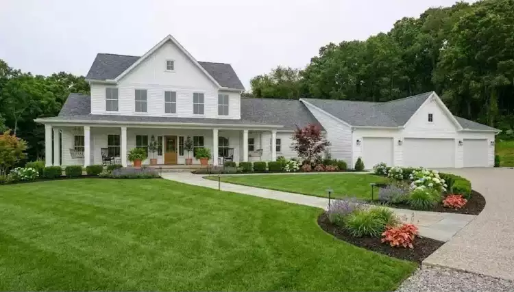 image of 2 story country house plan 12192