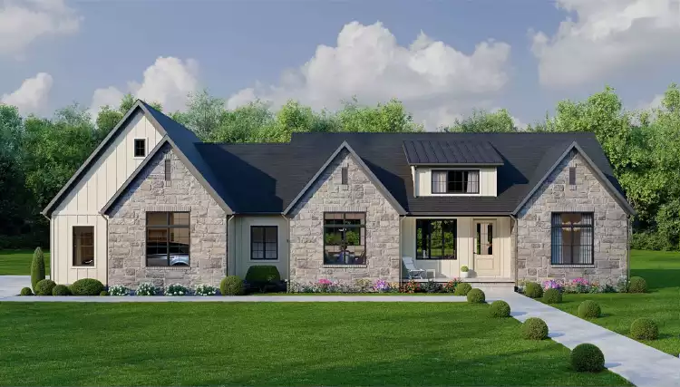 image of cottage house plan 12354