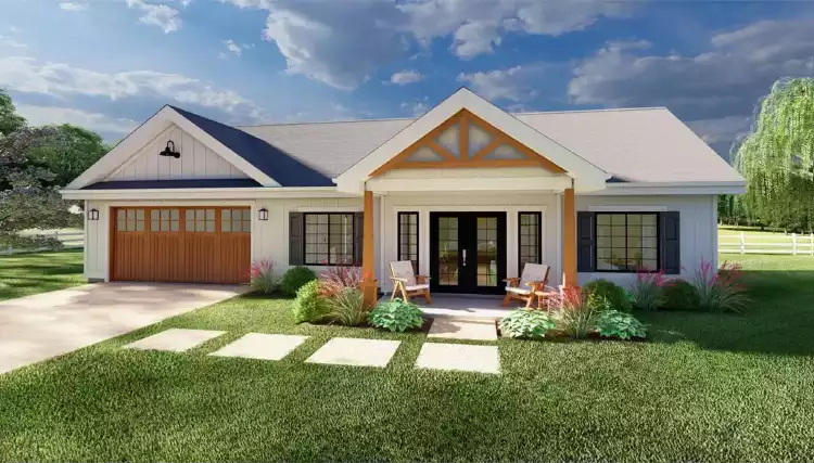 image of tiny farm house plan 12534