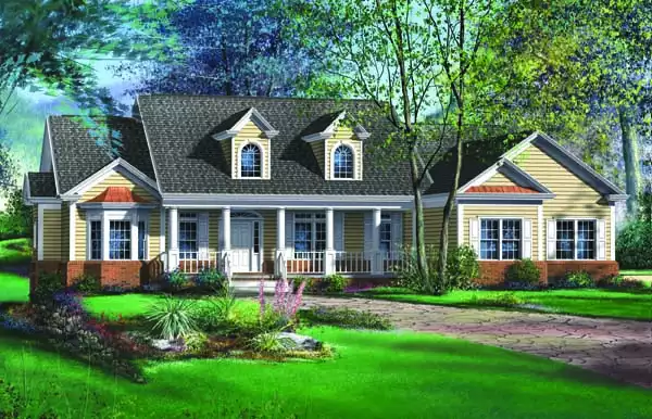 image of cottage house plan 4376