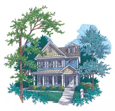image of cottage house plan 7749