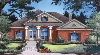 image of mediterranean house plan 3991