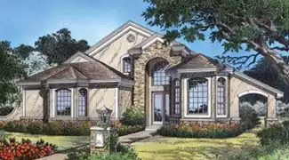 image of mediterranean house plan 4010