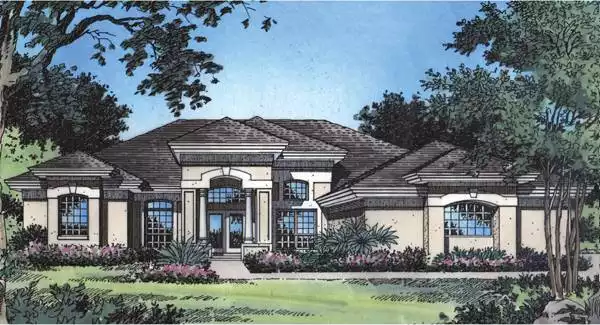 image of icf & concrete house plan 4042