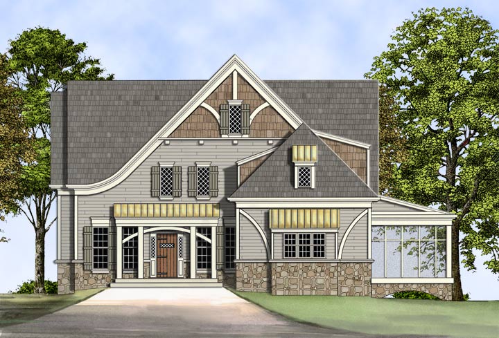 Shenwood 6153 4 Bedrooms and 4 5 Baths The House  Designers
