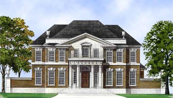 Beautiful Front Rendering with Symmetry and Style