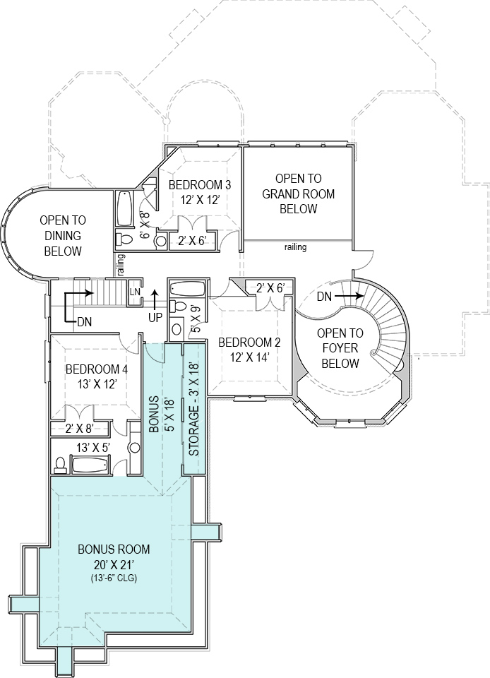 Hennessey House  Courtyard  8093 4 Bedrooms and 4 Baths 