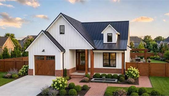 Stunning Farmhouse with Attached Garage