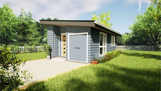 image of tiny house plan 2349