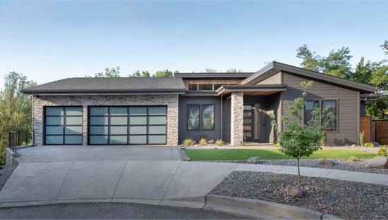 One Story Contemporary with Clean Lines