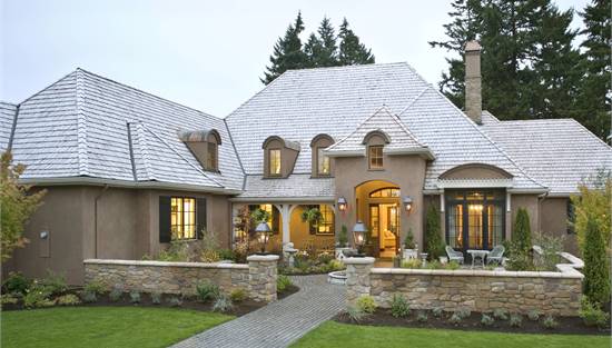 Charming European with Attached Garage