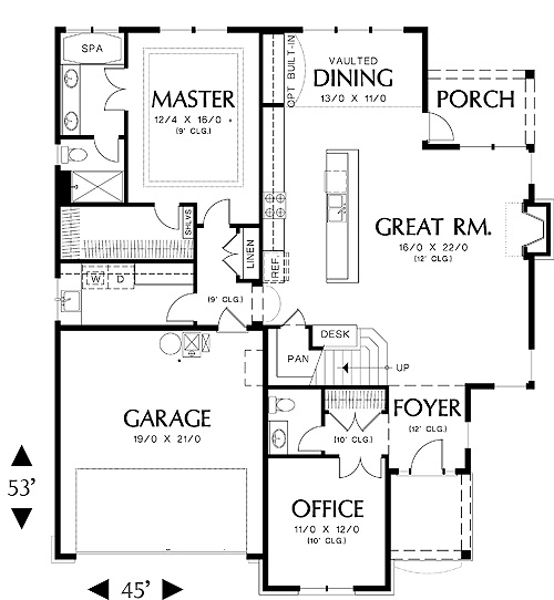 Stratham 5269 3 Bedrooms And 2 Baths The House Designers