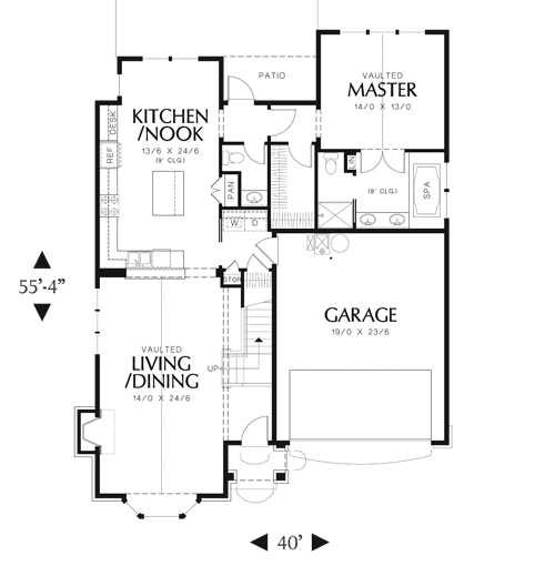 Griswold 5903 - 3 Bedrooms And 2 Baths | The House Designers