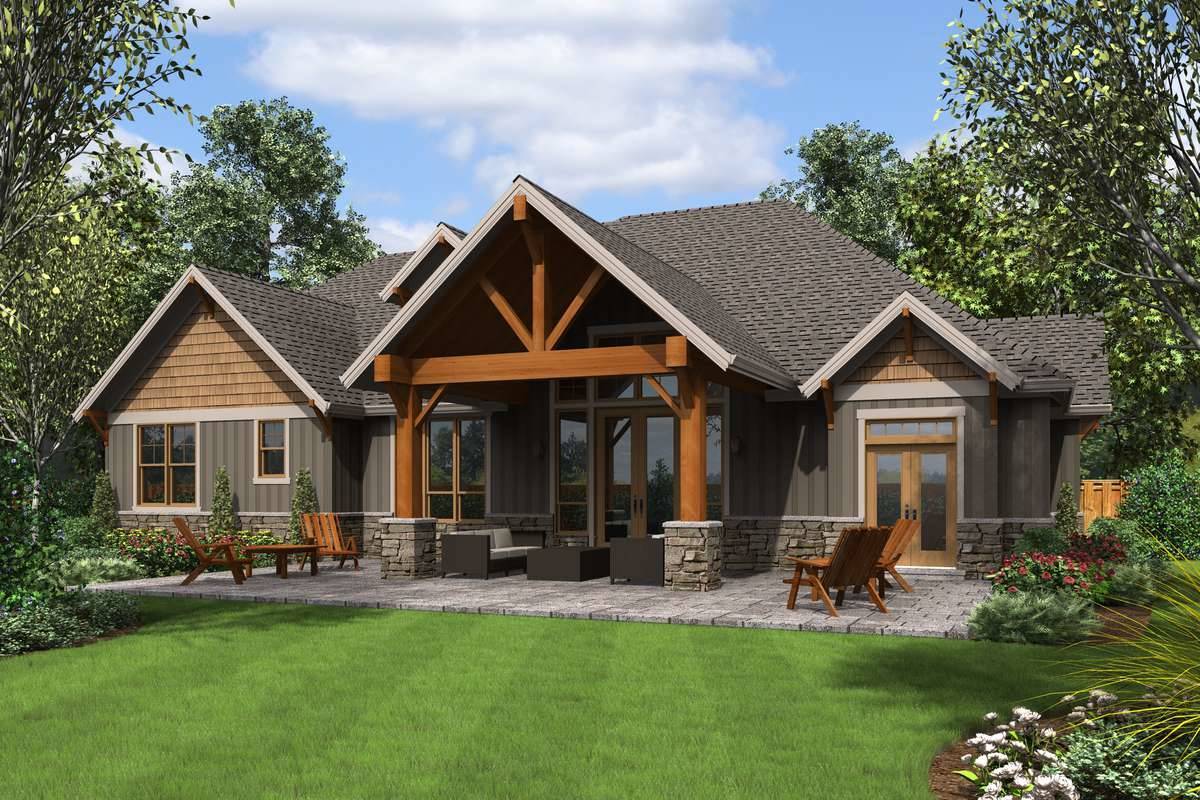 Beautiful Craftsman  Style House  Plan  1929 Bladenboro