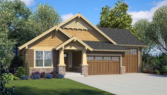 image of bungalow house plan 4761