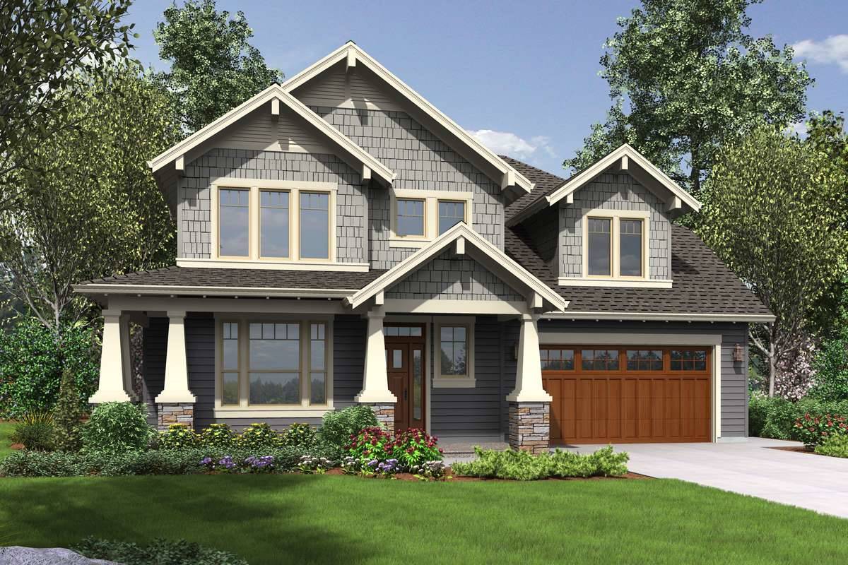 Craftsman Style House Plan 5193 The Hood River