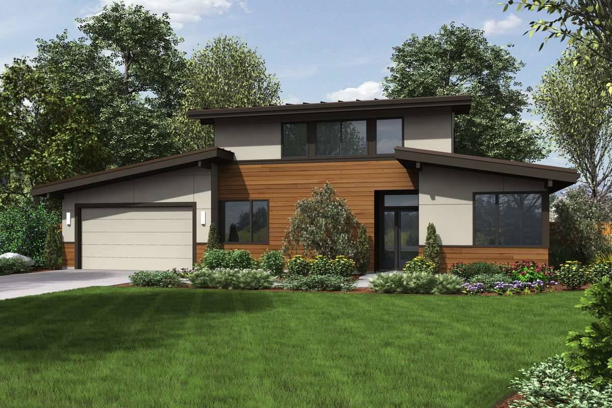 Plan 6055 - Front Rendering