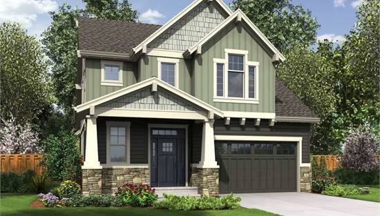 image of bungalow house plan 6068