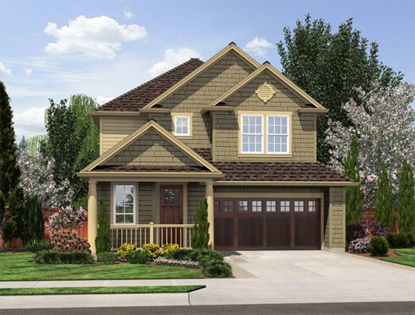 two-story craftsman house plan