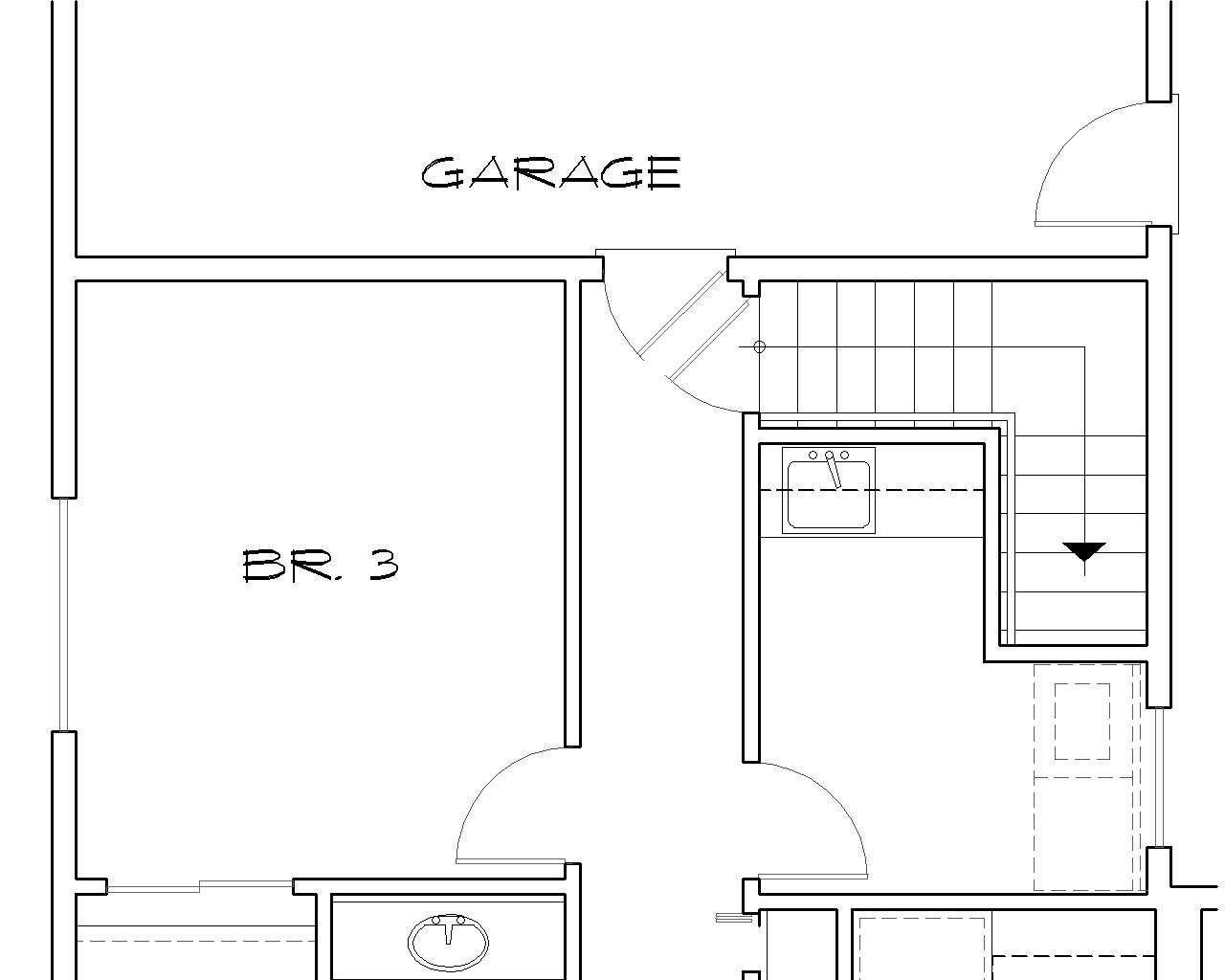 Holbrook 2426 3 Bedrooms and 2 5 Baths The House Designers