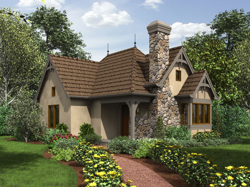  one  bedroom  cottage  house  plan 