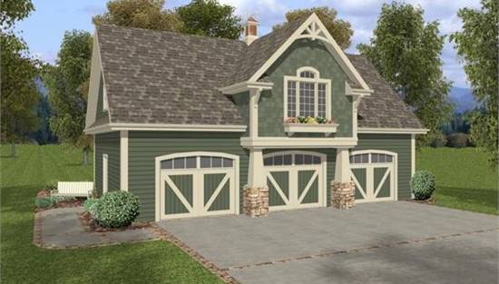 The Belmont Carriage House 7125 1, 2 Car Garage Carriage House Plans