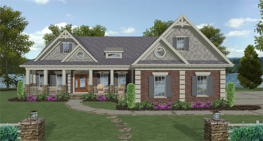 Craftsman Style House Plan 7405 The Compass Pointe