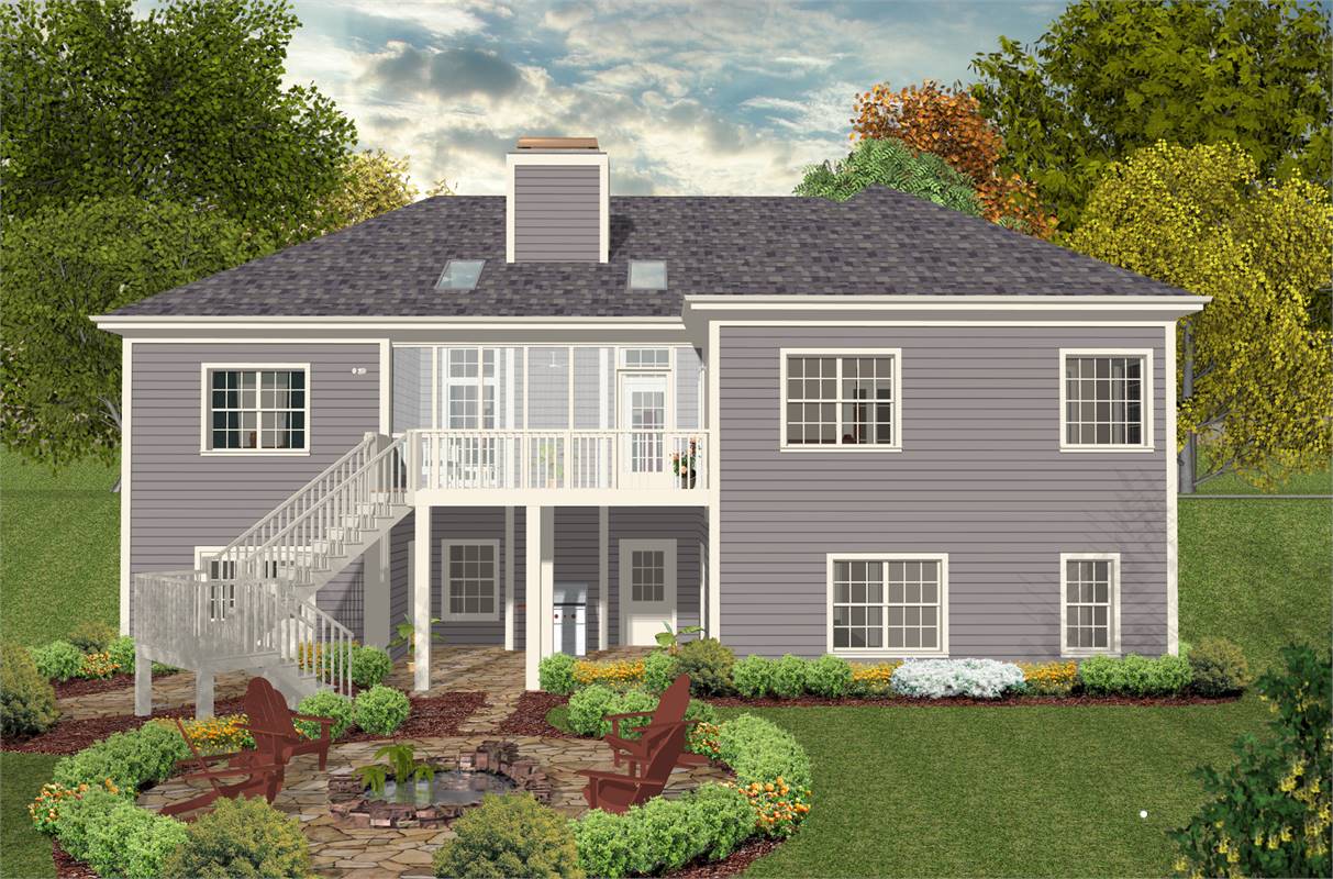 The Falls Church 8450 3 Bedrooms and 2.5 Baths The House Designers