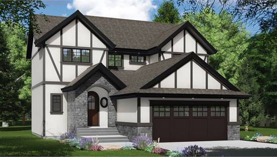 Stunning European with Attached Garage