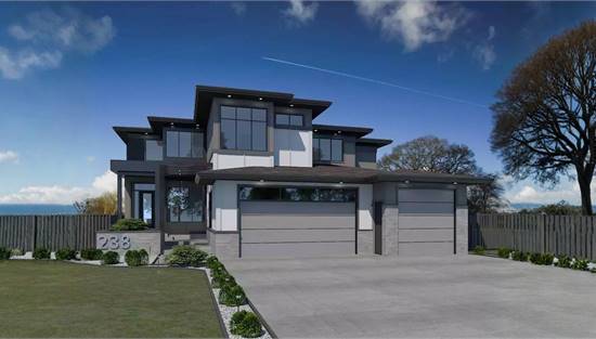 Stunning Contemporary with Attached Garage