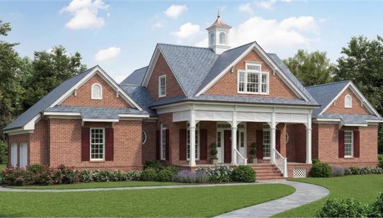 Stunning Southern with Covered Front Porch