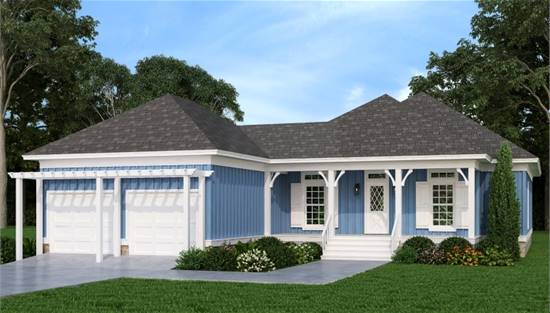 Charming One Story with Covered Front Porch