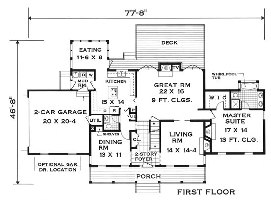 Innovative Floor  Plan  5624 5 Bedrooms and 3 Baths The 