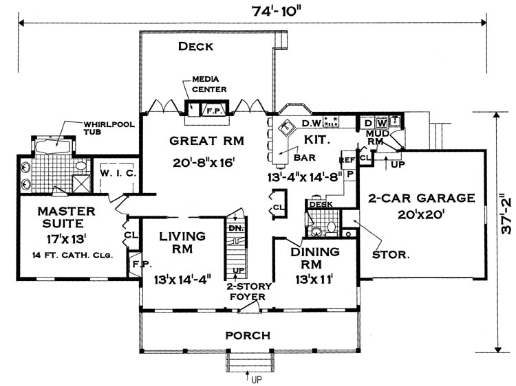 Perfect for a large  family  7004 5 Bedrooms and 2 Baths 