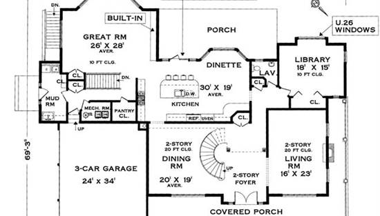 Colonial Style House Plan 3100 Grand Colonial