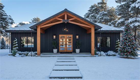 Exceptional Ranch with Timber Accents