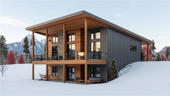 Stunning View from Modern Ranch