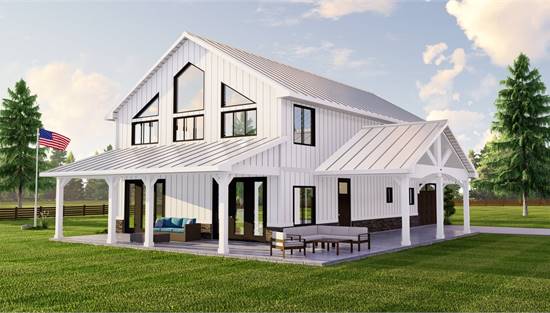 Modern Barndo with Striking Window Features