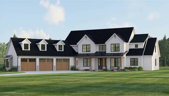 Charming Farmhouse with Three Car Garage