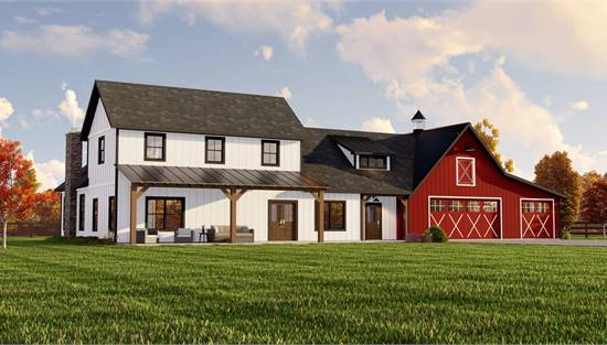 Charming Farmhouse with Attached Garage